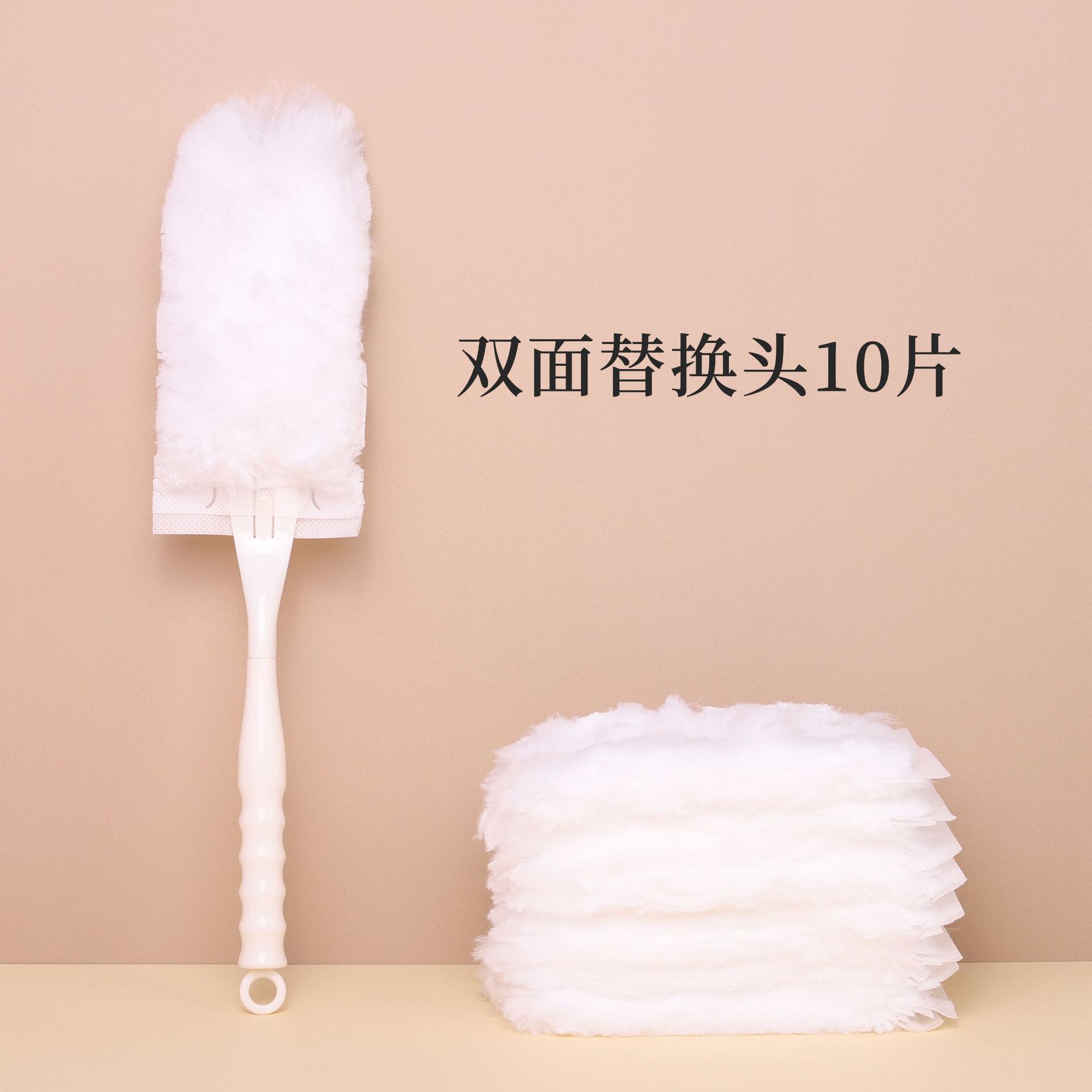 静電気除塵はたき替え芯デスクトップのほこりの隙間の毛屑洗浄ブラシ自動車家庭用鶏毛はたき