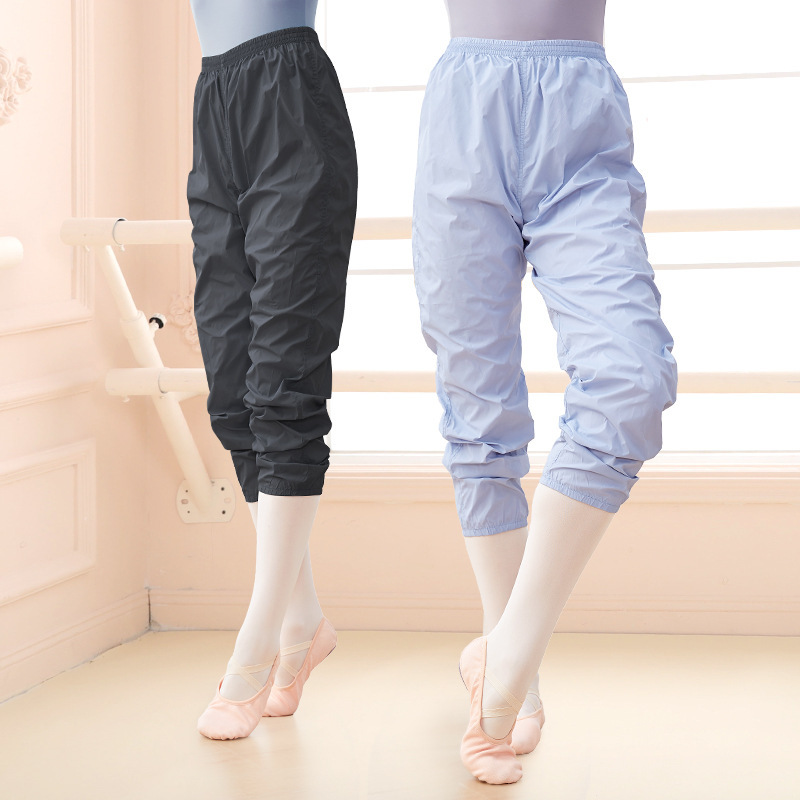 Ballet Warm-up Pants Loose Adult Training Pants Sweating Warm-up Pants Strap Training Body Gymnastics Dress Dance Pants
