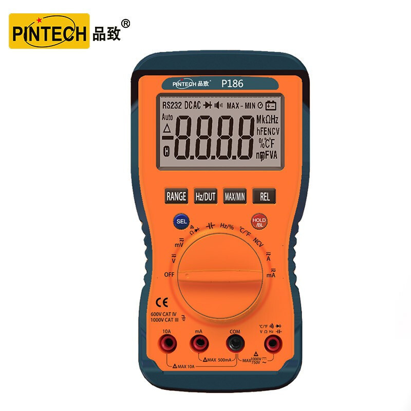 PINTECH品致万用表高压衰减探头40KV交直流高精度真有效值自动测