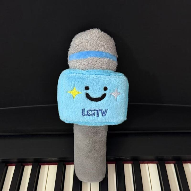 Cartoon safety belt plush microphone, creative gift, cute and super soft plush microphone, car decoration, essential for driving Cartoon safety belt plush microphone, creative gift, cute and super soft plush microphone, car decoration, essential for driving