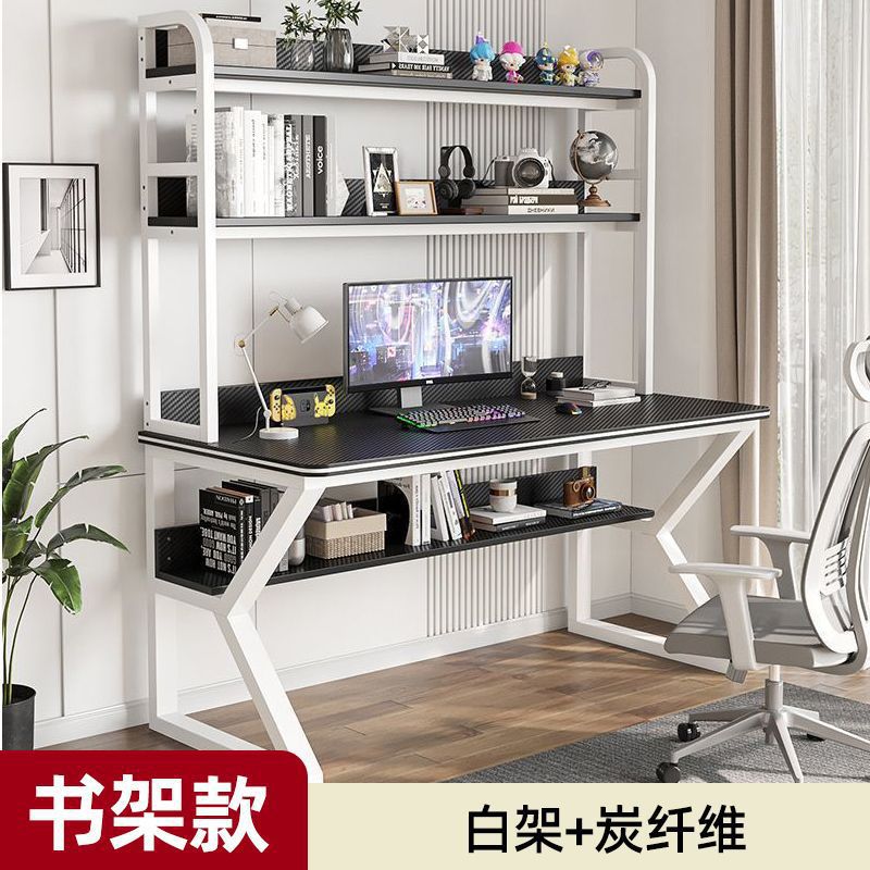 흰색 프레임 + 탄소 섬유