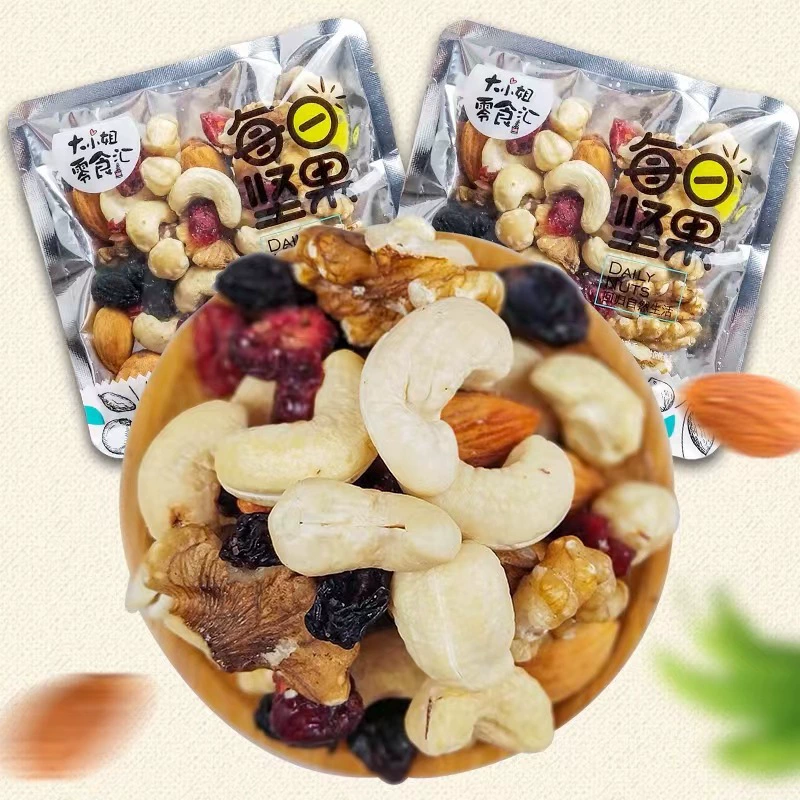 Снэксы Miss Snacks Daily Nuts Colorful Fruit Benell Banana Блок 5 фунтов за упаковку