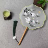 Double-sided Suzhou embroidery - wrapping the silk edge - eight petals - fresh and elegant