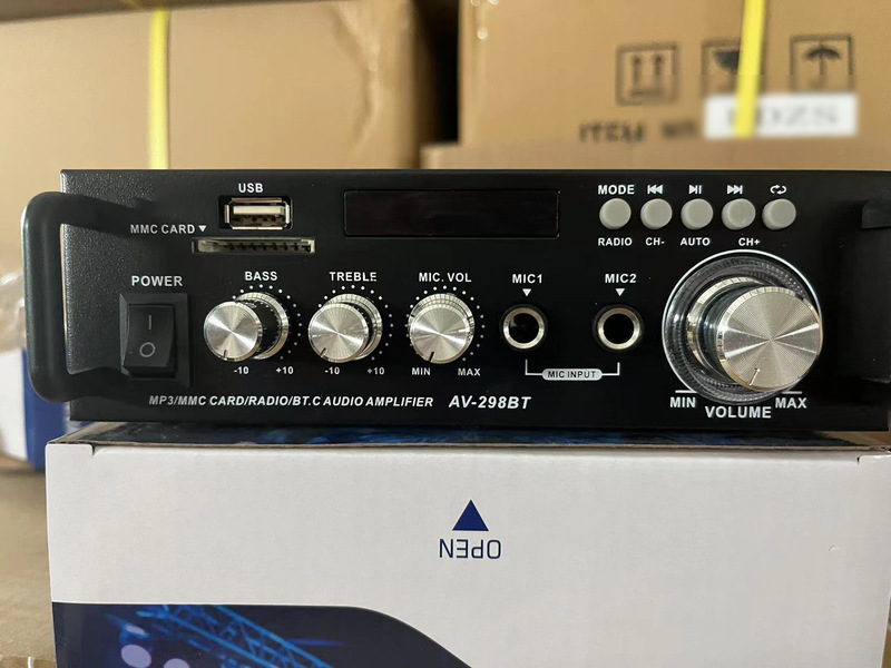 人気のあるプロの大出力スピーカーの家庭用bluetoothアンプhifiオーディオ拡張器デジタルアンプ|undefined