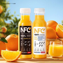 nfc���ع�֭100%NFC�O���㽶֭â����֭300mlx10ƿ�b�Y�а��]