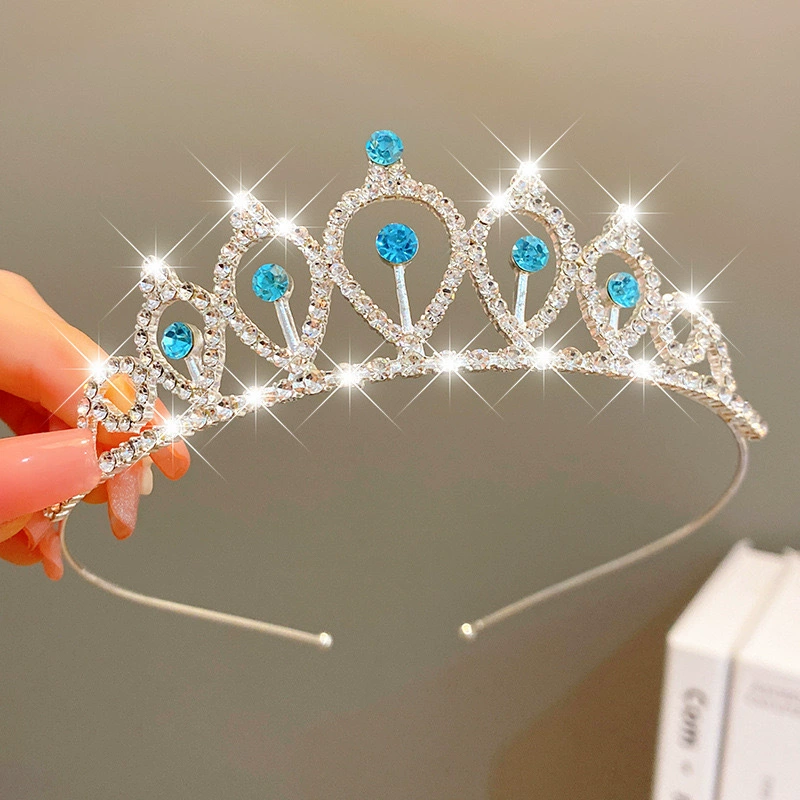 tiara crown accessory for bride — elegant princess headpiece, wedding & birthday gift, 0.03 kg