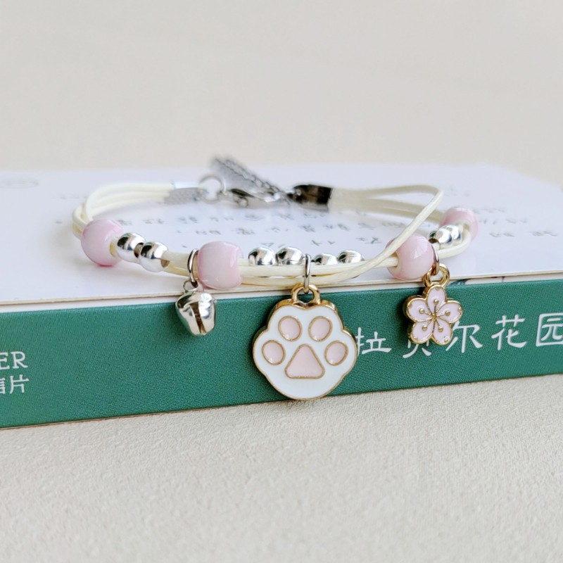 1 Piece Cartoon Style Flower Mixed materials Womenu0027S Bracelets