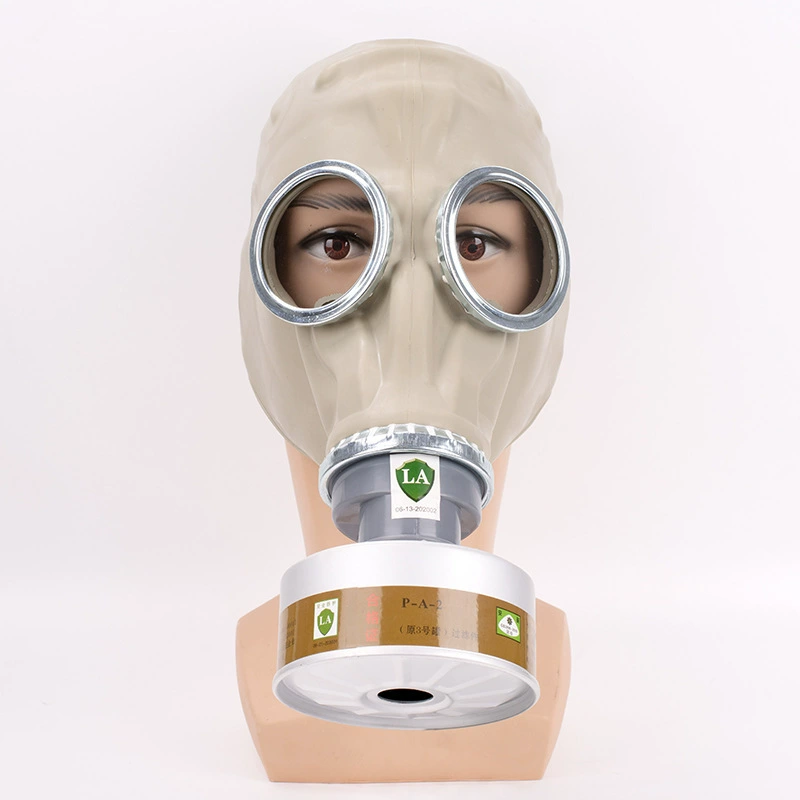 Пуда 59-тип Антивирусная полная маска маленькая банка аэрозольная краска химическая Аммиачная фумигация MJ-4001 Антивирусная полная маска Ghost Face