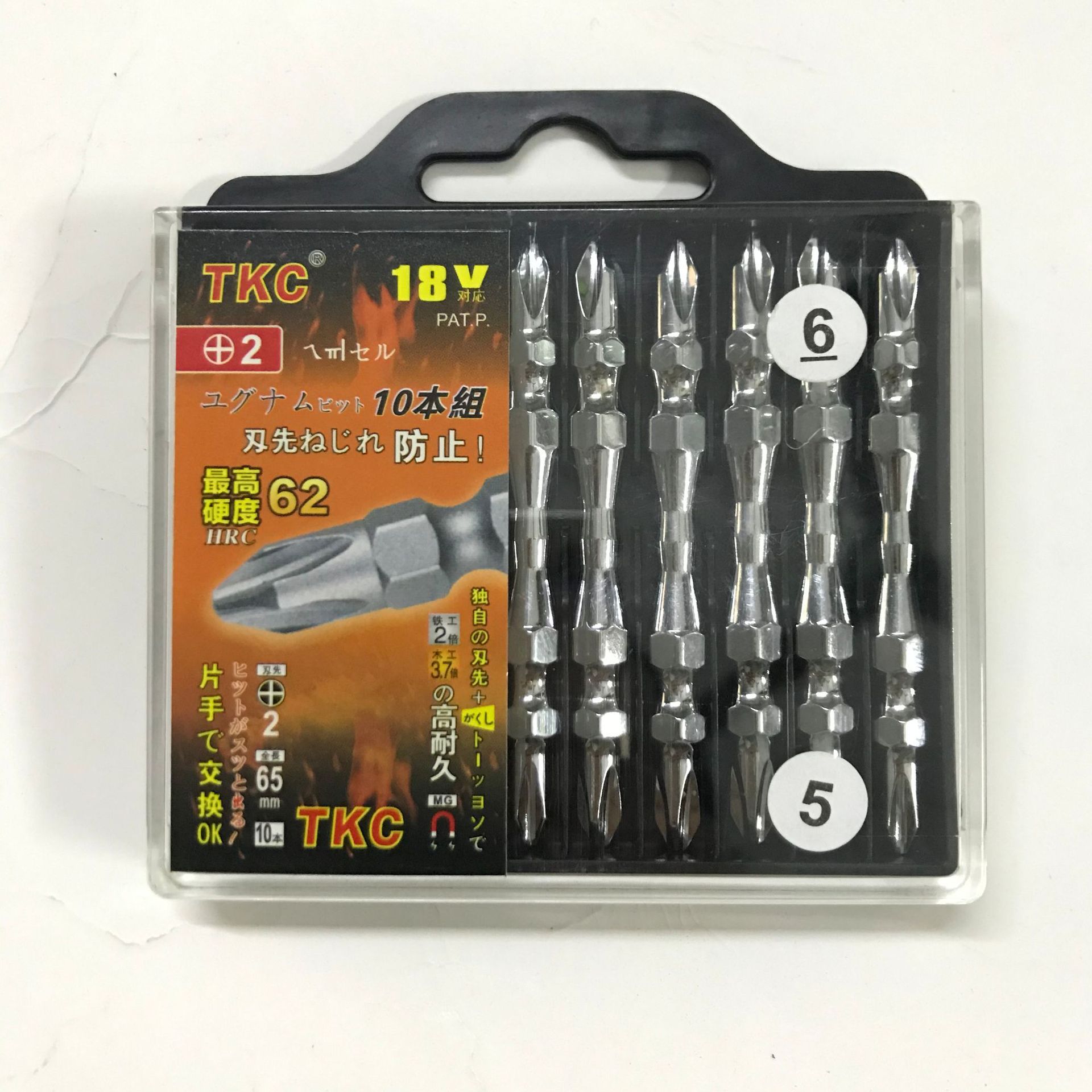 Fabricante japonés TKC destornillador cabeza alta calidad destornillador cabeza calidad estable resistencia al desgaste buena destornillador cabeza