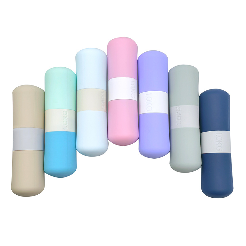 New Dumbbell Fitness Home for Women and Children, Aerobics, Dance, Yoga, Solid Iron-Coated Dumbbells to Increase Arm Strength