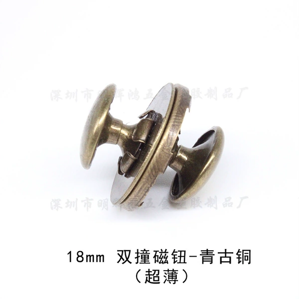 Green Copper-Double Blid (ultra-thin)*18mm*circular*light surface/pattern