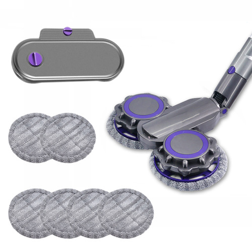 Suitable for Dyson vacuum cleaner V6V7V8V10V11 electric mop head wet mopping cleaning head suction and mopping all-in-one machine