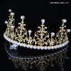 High-quality Crown is suitable for 8-10 inches (golden)