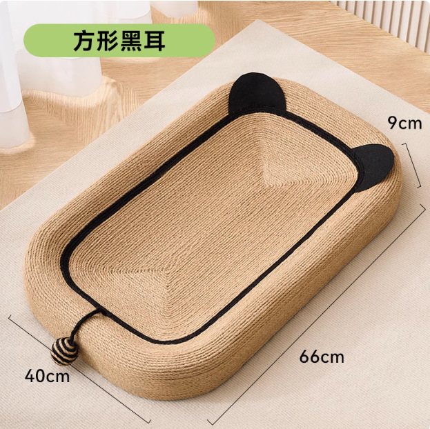 Juguetes para gatos de seda súper grandes, tablero de garras de gato, pista de correr, nido de gatos para dormir, garras de molienda resistentes al desgaste, tablero de agarre de gatos para mascotas.