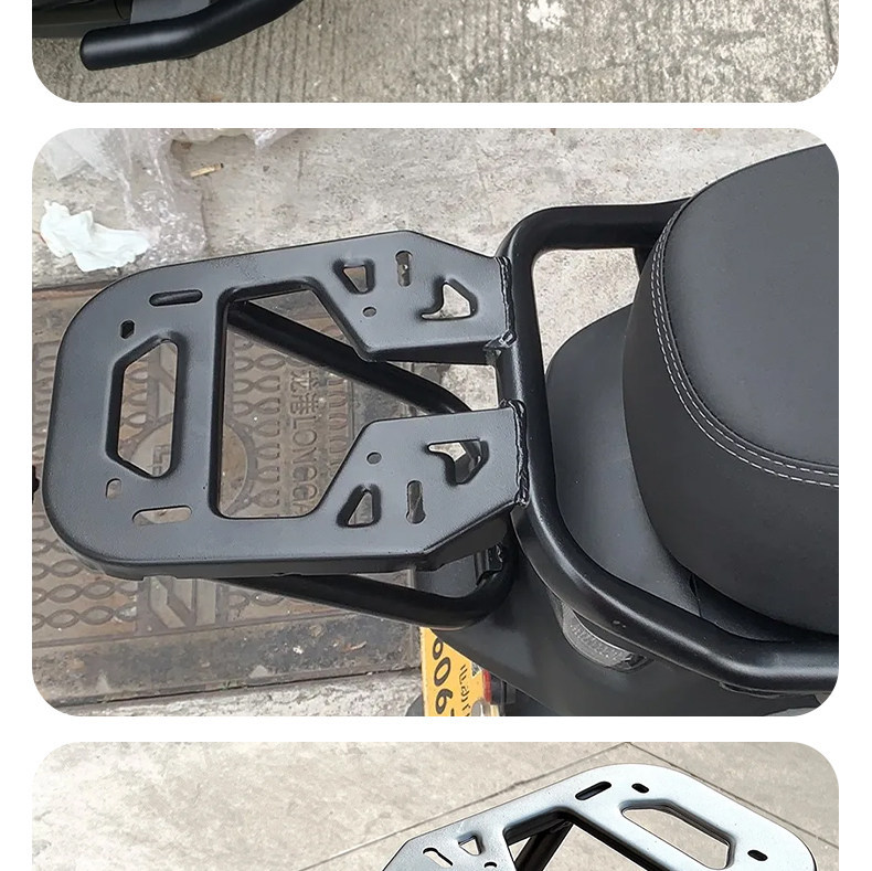 【Anti-Rust Paint】Suitable for Ninebot Electric Scooter Rear Rack F90N/Mmax Universal Extended Rear Luggage Rack