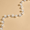 Fashionable elegant accessory, shiny bracelet from pearl for bride, suitable for import, European style, wedding accessories