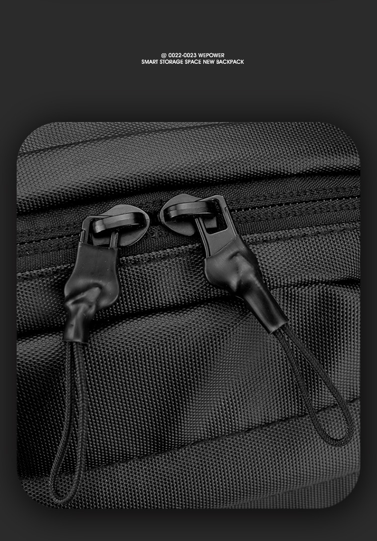 WEPOWER's new men's fashionable backpack, large-capacity business backpack, computer bag and student schoolbag undefined