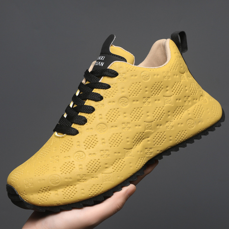 Men's Shoes, High-End Trendy Shoes, Personalized Fashion, Autumn and Winter Dad Shoes, Men's Casual Sports Running Shoes, Men's Lace-Up Shoes