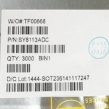 SY8113 高效率500KHZ,3A,16V输入同步降压稳压器地区分销商