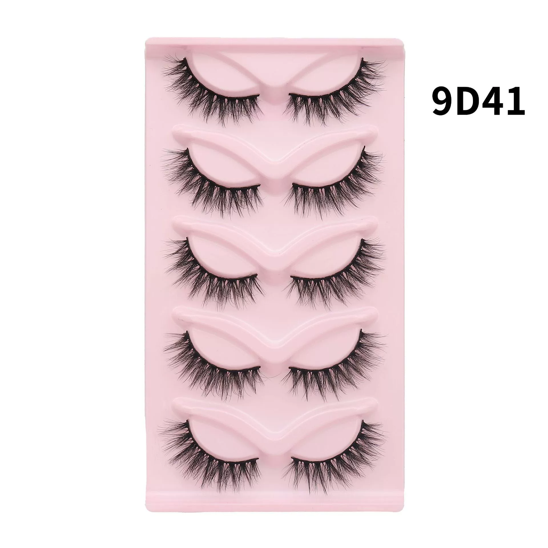 False Eyelashes Cat-Eye 3D, European Style, Assorted Styles (Multiple Specifications)