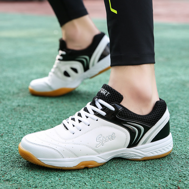 New Cross-Border Foreign Trade Large-Size Outdoor Badminton Shoes, Men's Casual Sports Shoes, Women's Lightweight Tennis Shoes, Table Tennis Shoes