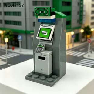 Конструктор MOC: игрушечный банкомат от 6 лет