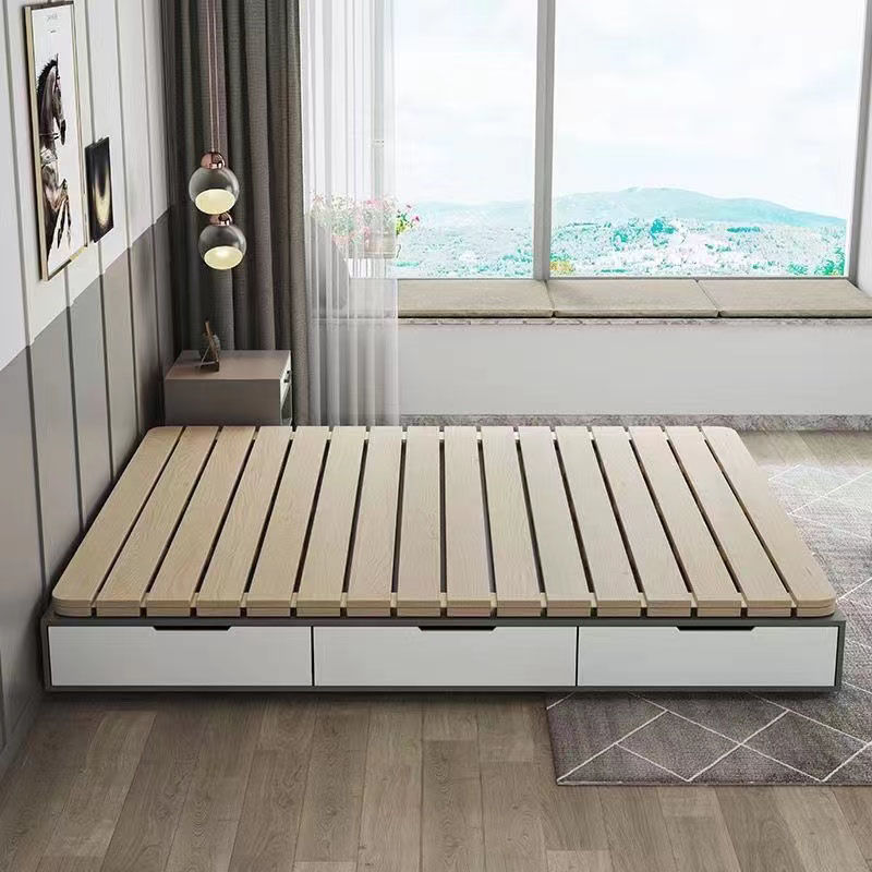 Esqueleto tatami rollo transpirable tablero plegable 1,5 m 1,8 m protección de cintura tablero de cama duro estante de colchón enrollable
