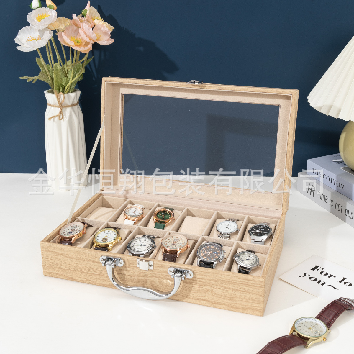 加强12位浅黄色木纹