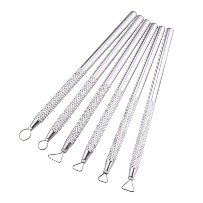 6支铝棒环形工具 美术雕塑工陶艺工具泥塑工具DIY DK30014