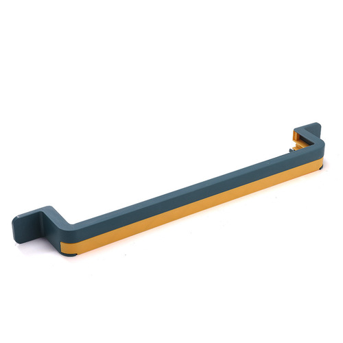 Home punch-free multi-functional pull-out towel bar shoe rack bathroom kitchen multi-purpose towel bar shoe rack