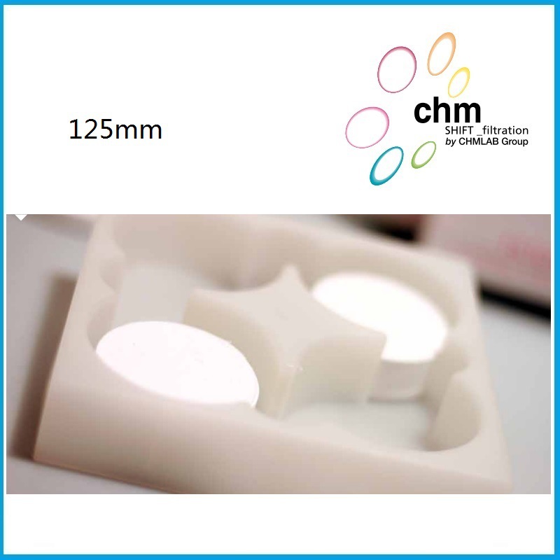 125mm 玻璃纤维滤纸 孔径1.6μm GF1-125 CHMLAB品牌