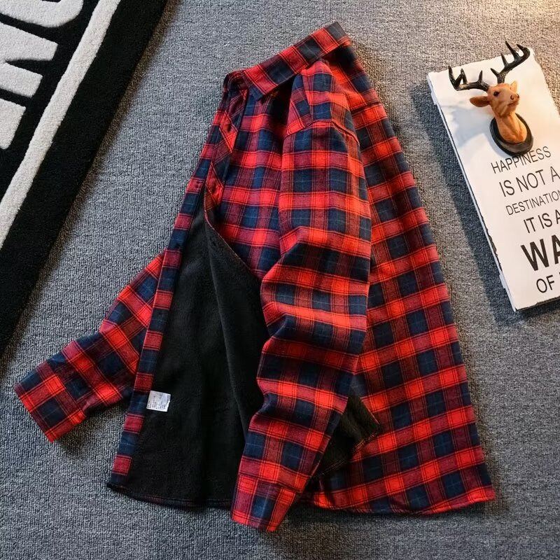 Plaid Shirt Red 4