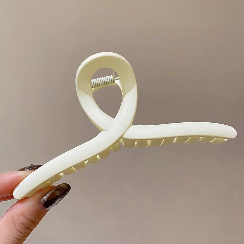 Alto Grado de gran tamaño horquilla para las mujeres 2024 nueva cabeza clip pelo volumen tiburón clip tocado horquilla