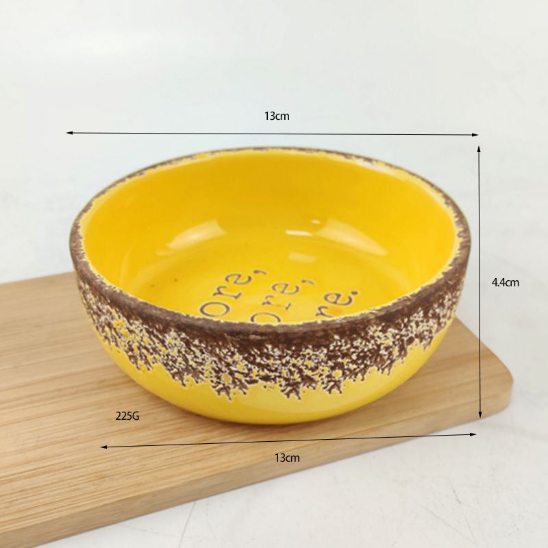 Seleccione estrictamente cuenco de cerámica para gatos, barbilla negra anti-derribecuento, cuenco de agua para bebidas, cuenco de comida para gatos, cuenco de comida para gatos, cuenco para perros