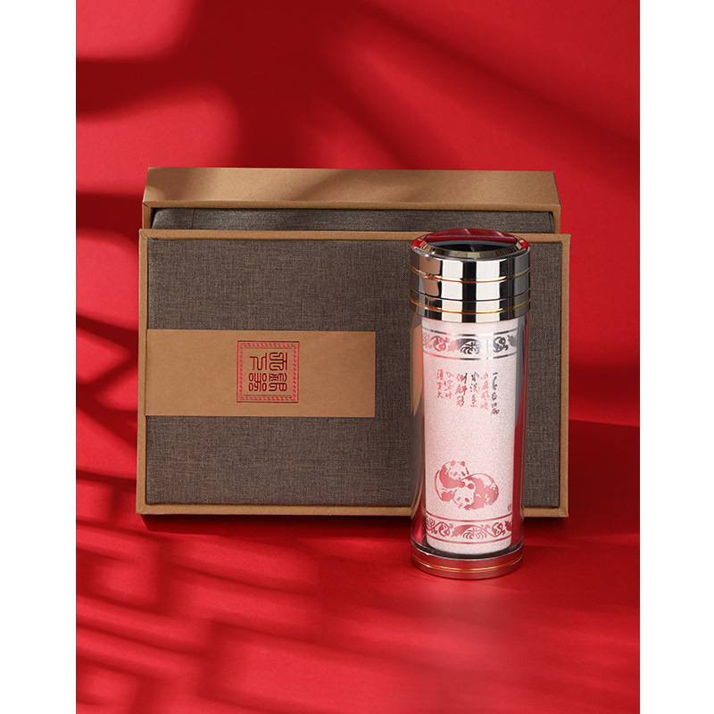 Taza de plata 999 forro de plata esterlina copo de nieve plata pura taza de Salud de gama alta comestible cocido taza de plata regalo taza de té