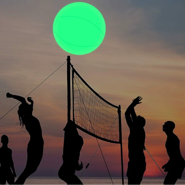 Надувной светящийся шар новогодний шар ПВХ пульт дистанционного управления светодиодная вспышка пляжный воздушный шар Дети Рождество день Шар Световой шар в наличии