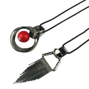 Korean style fashionable all-match tassel sweater chain trendy pendant accessories necklace women's long necklace pendant jewelry wholesale