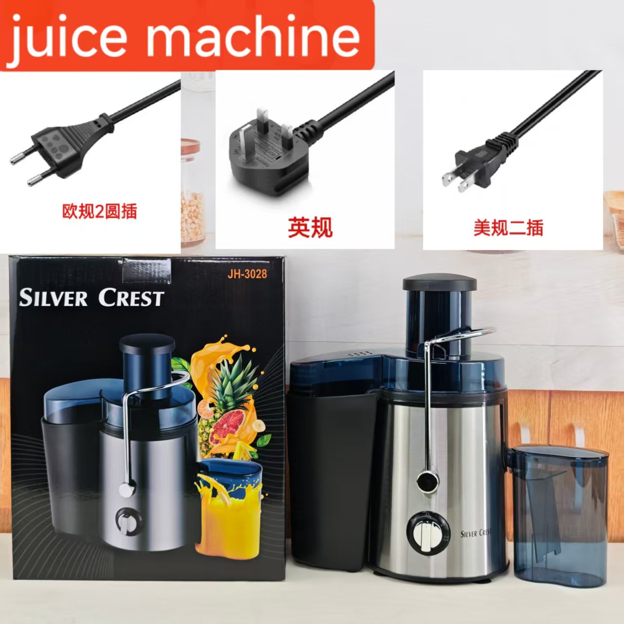 JUICER Juicer Household Juice Separation Raw Juice Machine Fresh Fruit and Vegetable Filtration-Free Automatic Orange Juice Fruit Machine