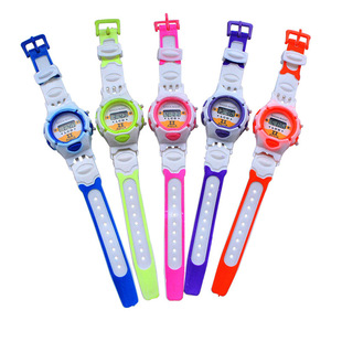 Детские мультяшные электронные цифровые часы для мальчиков и девочек для раннего возраста, подарок на день рождения, оптовые продажи