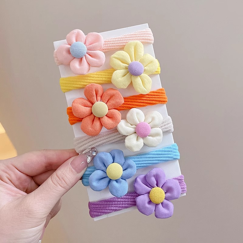 Cuerdas de cabello para niños lindos anillos de cabello de arco para niñas no lastiman cuerdas de cabello de alta elasticidad duradera para el cabello