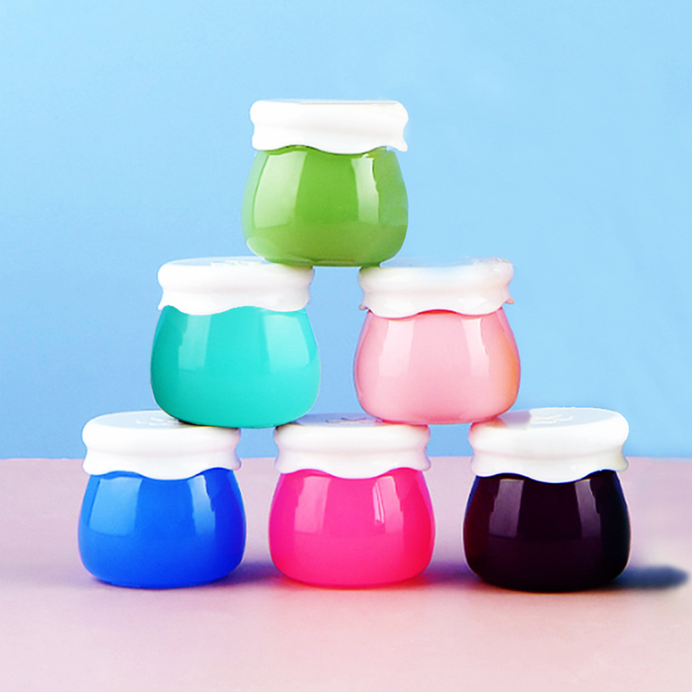 10g亚克力果酱膏霜瓶唇釉唇膏水果系列布丁瓶化妆品分装膏霜盒