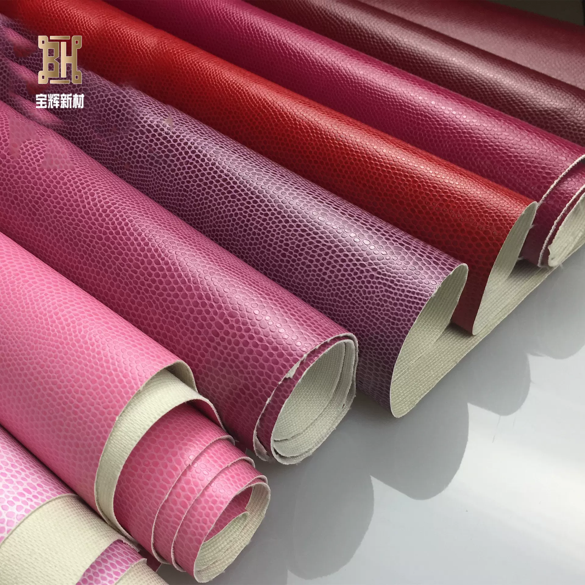 复古样式蛇皮纹PU皮革蜥蜴纹人造革 汽车装饰皮料手袋箱包