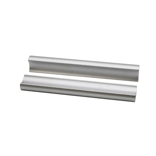 Modern simple straight drawer space aluminum one-word handle Wardrobe cabinet American aluminum profile matte handle