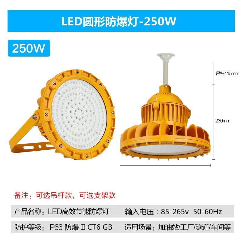 LED防爆灯仓库车间化工厂加油站防腐防水防尘防爆投光灯户外射灯|undefined