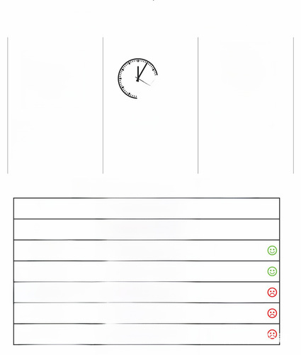 Size 42x30cm Monthly and Weekly Planning Magnetic Dry Erase Refrigerator Calendar Sticky Note