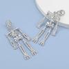 Trend metal skeleton, fashionable earrings, European style