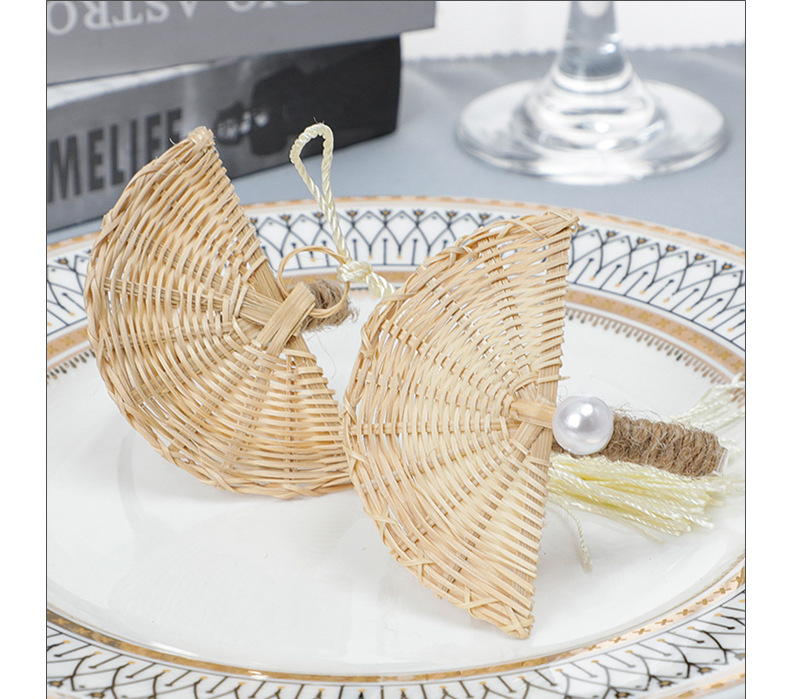 Simulation Napkin Buckle Linen Ring Napkin Buckle Western Restaurant Mouth Cloth Ring display picture 5