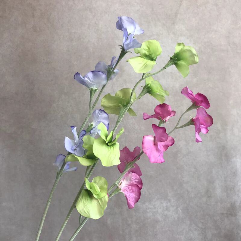 Flocking Pea Flower Simulation Silk Flower Wedding T-stage Decoration Artificial Fake Flower Wedding Road Arch Decoration Flower Arch Flocking Pea Flower Simulation Silk Flower Wedding T-stage Decoration Artificial Fake Flower Wedding Road Arch Decoration Flower Arch