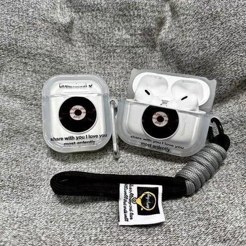 Grabación de vinilo adecuada para AirPods 4 generación Huaqiang Bei 5 generación estuche Bluetooth AirPod Pro3 estuche de auriculares