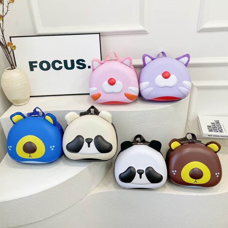 Nuevo jardín de infantes ligero caricatura super lindo oso mochila para niños mochila para niñas lindas mochila para niños